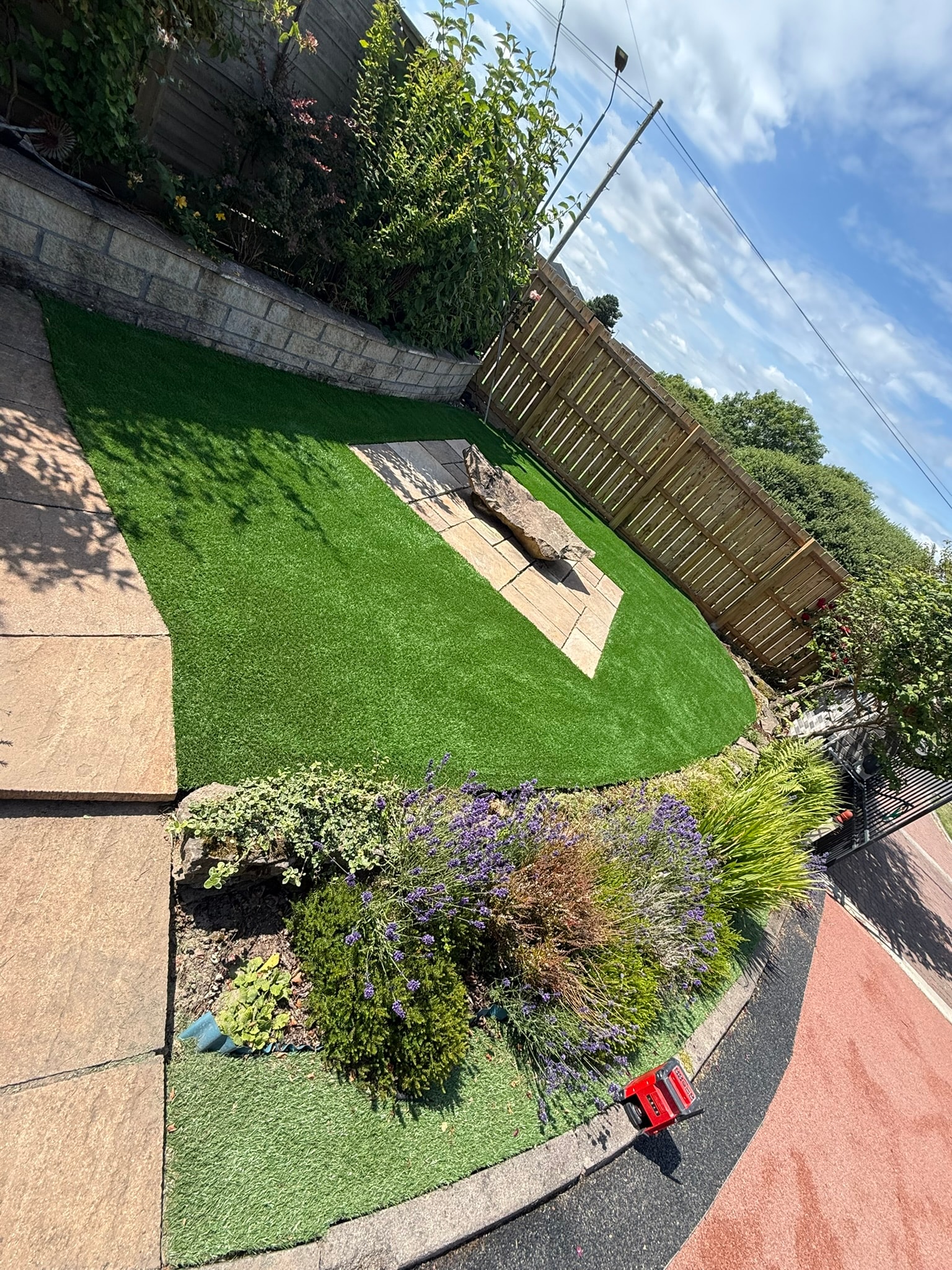 Artificial grass project 4